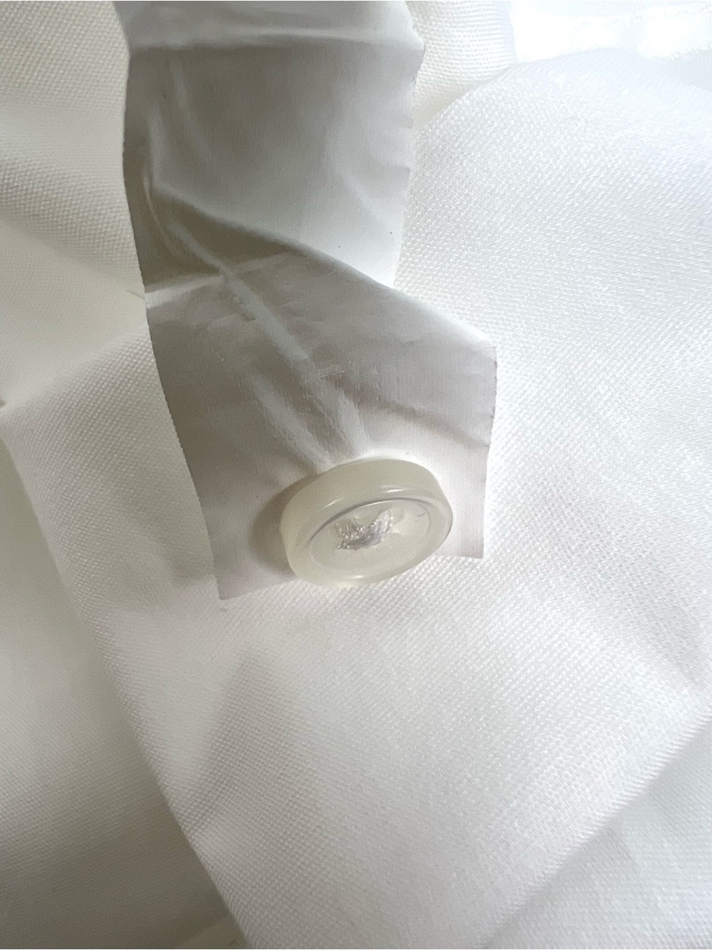 Marks & Spencer Collection Men’s Cotton Dress Shirt 17.5 44-45cm Slim Fit White - Picture 7 of 12
